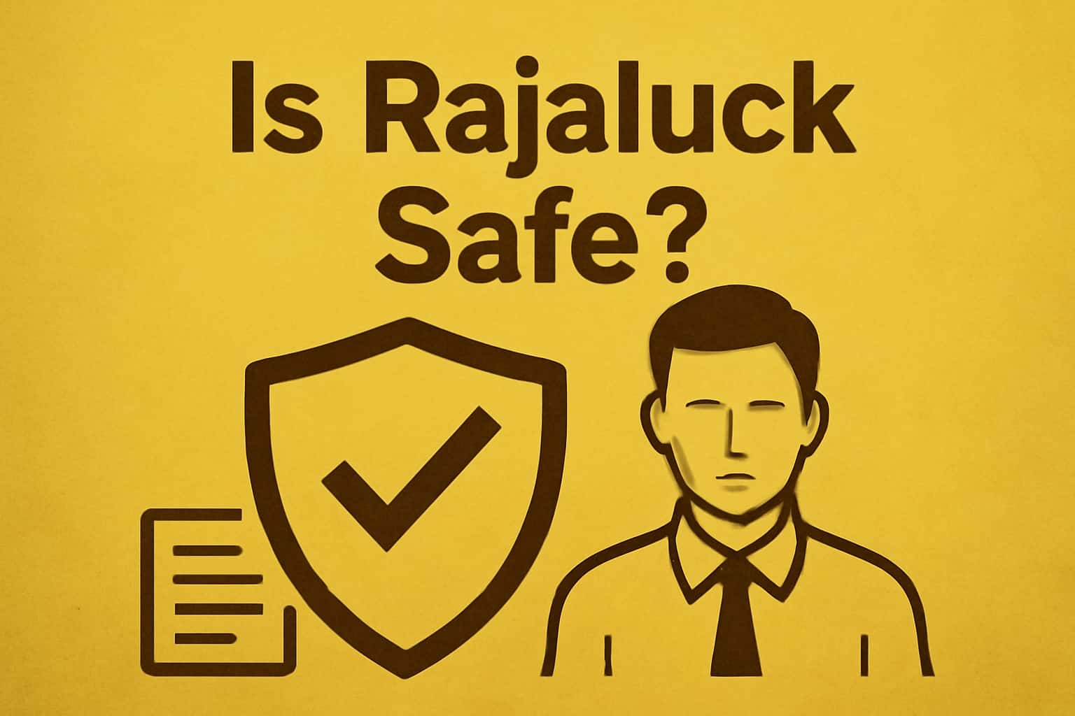 An informative graphic showcasing Rajaluck's safety features.