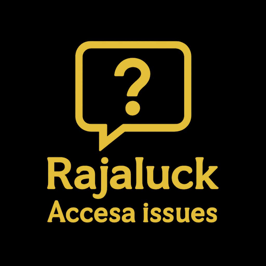 An icon representing Rajaluck Access Issues.