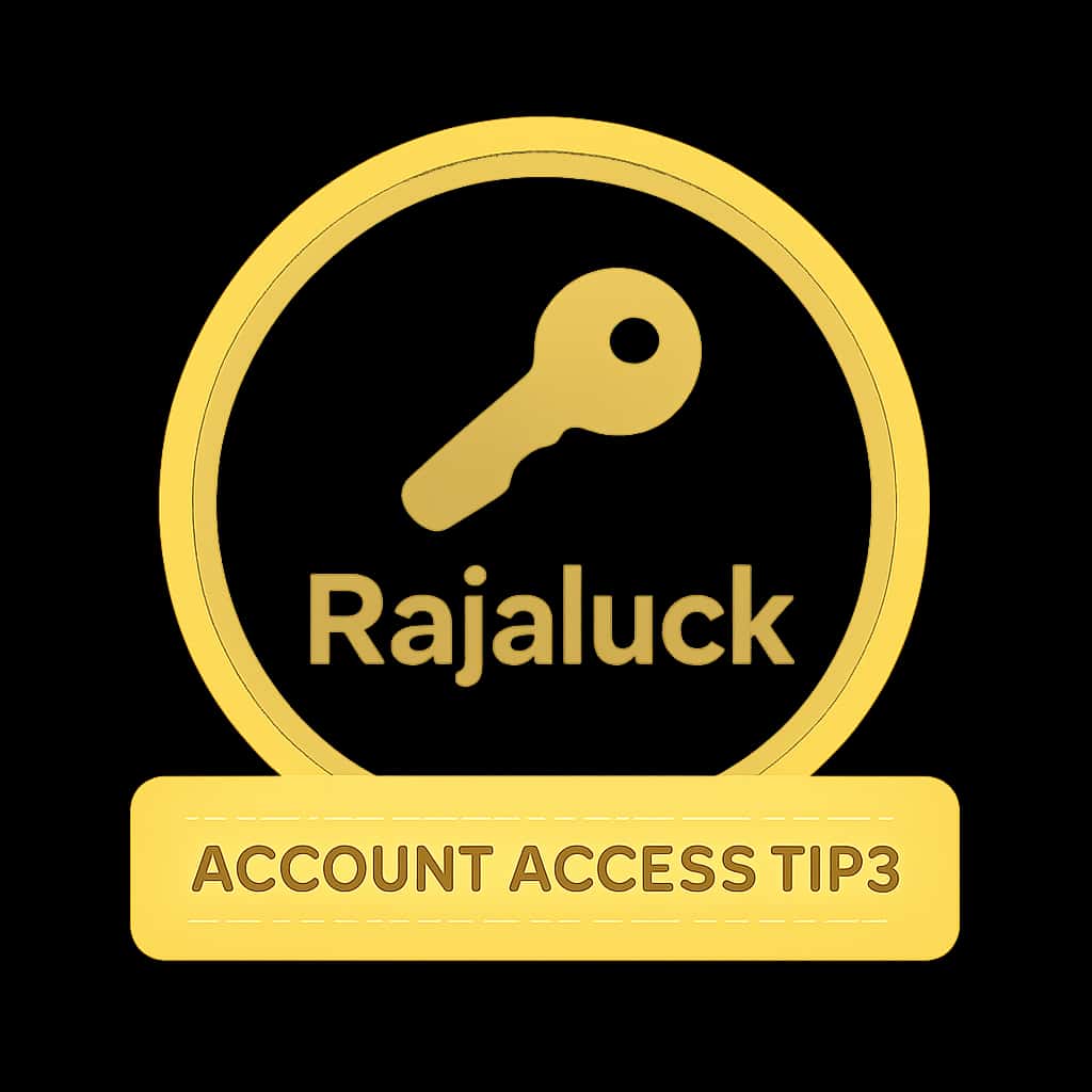 Icon representing Rajaluck Account Access Tips