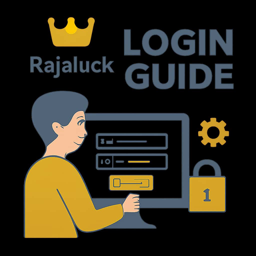An educational illustration related to the Rajaluck Login Guide.