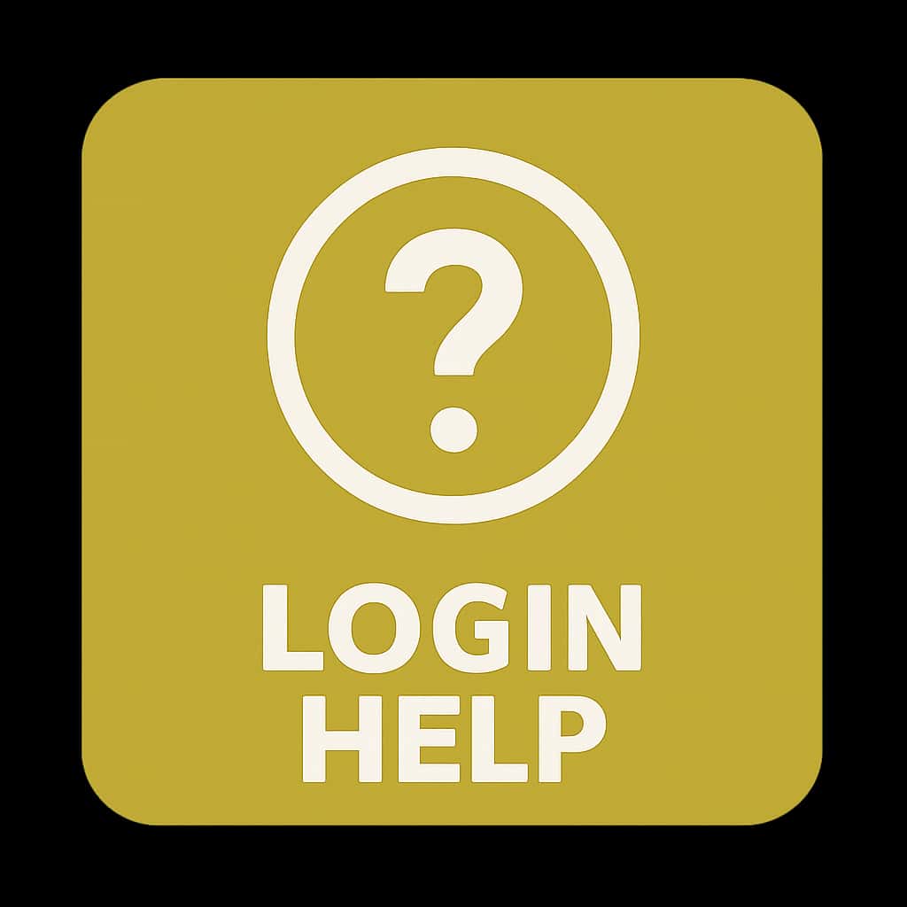 A badge representing Rajaluck Login Help.